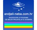 Logo of the website andjeli-neba.com.hr